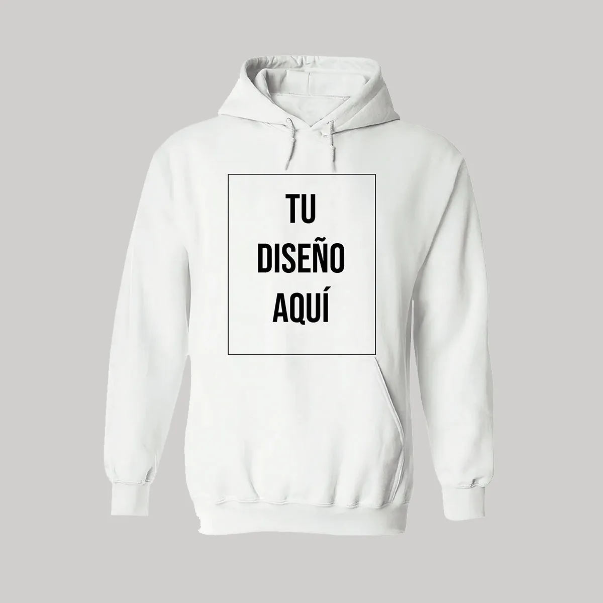 Sudadera Personalizada Unisex Tu Diseño Aquí