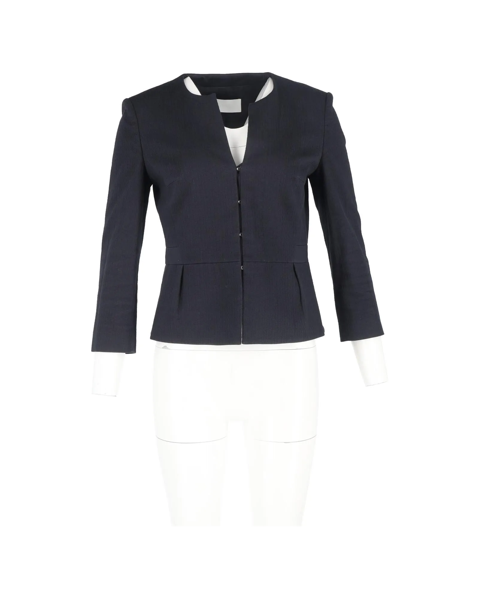 Tailored Blazer Textured Fabric