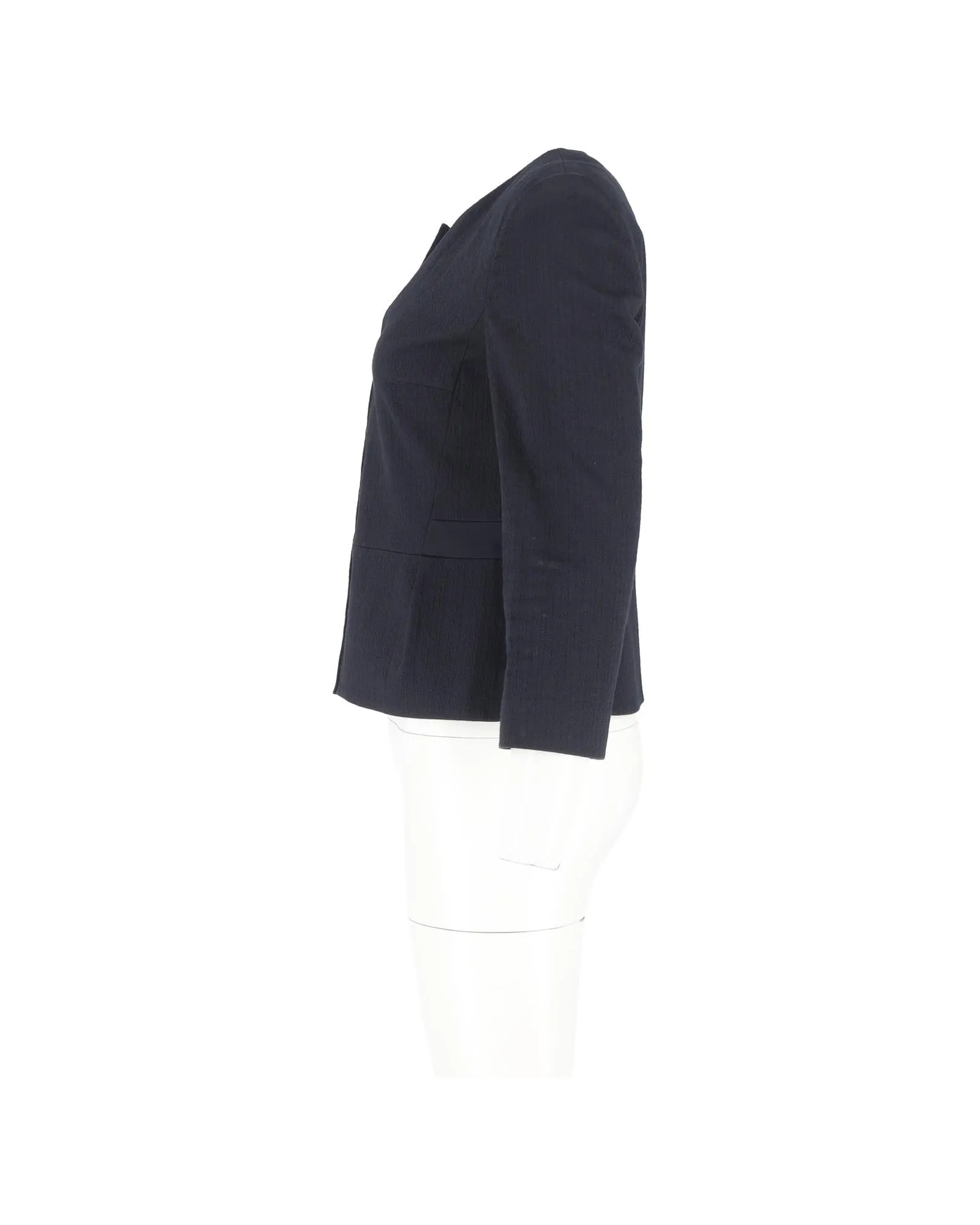 Tailored Blazer Textured Fabric
