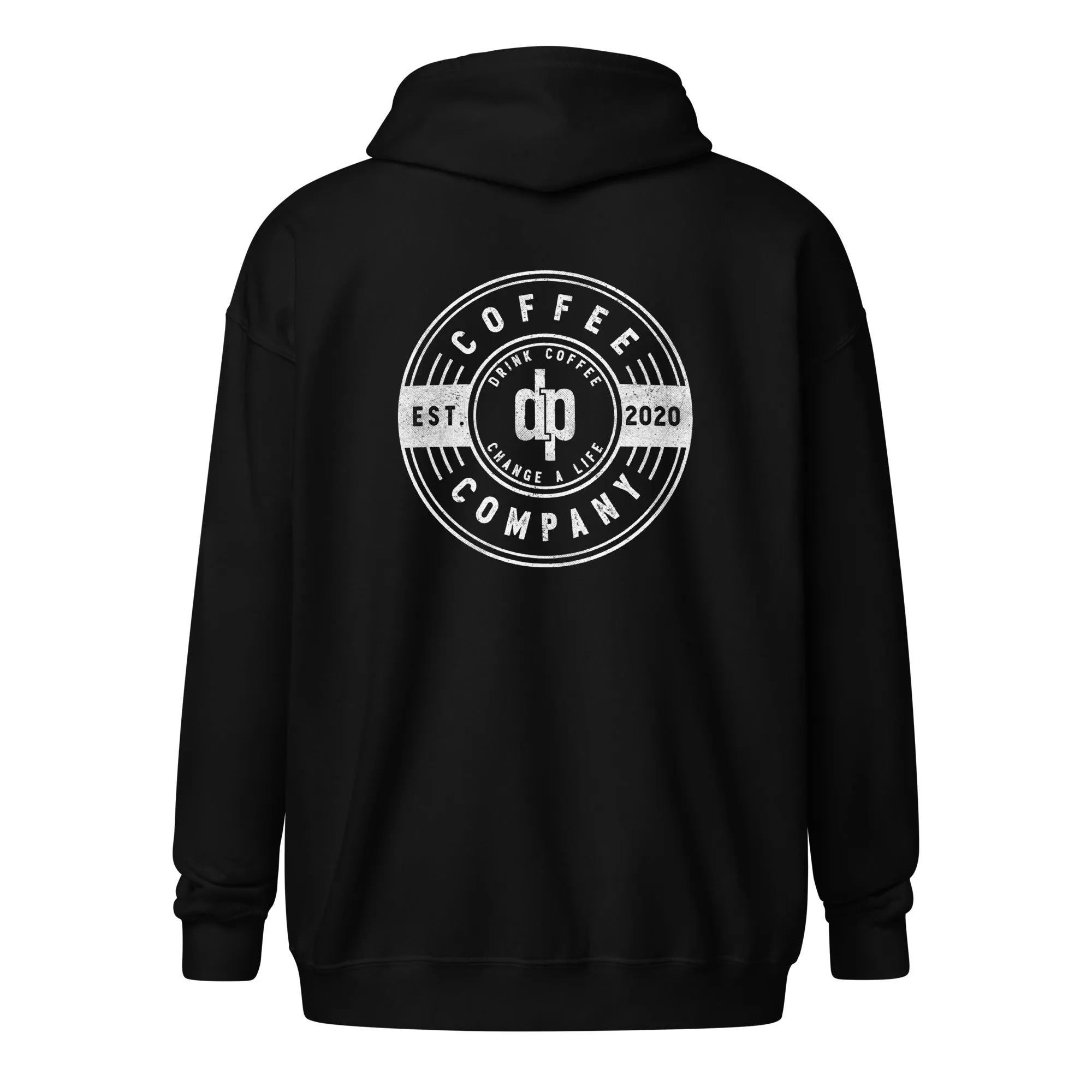 The dp Coffee Company Unisex heavy blend zip hoodie - various colors