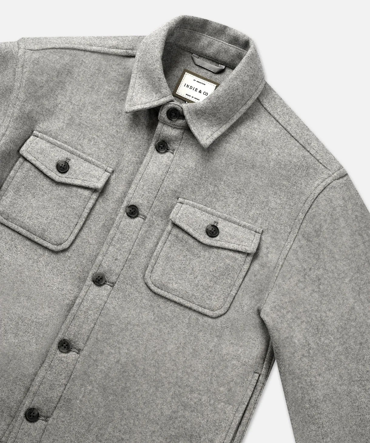 The Indie Coleman Jacket - Light Grey