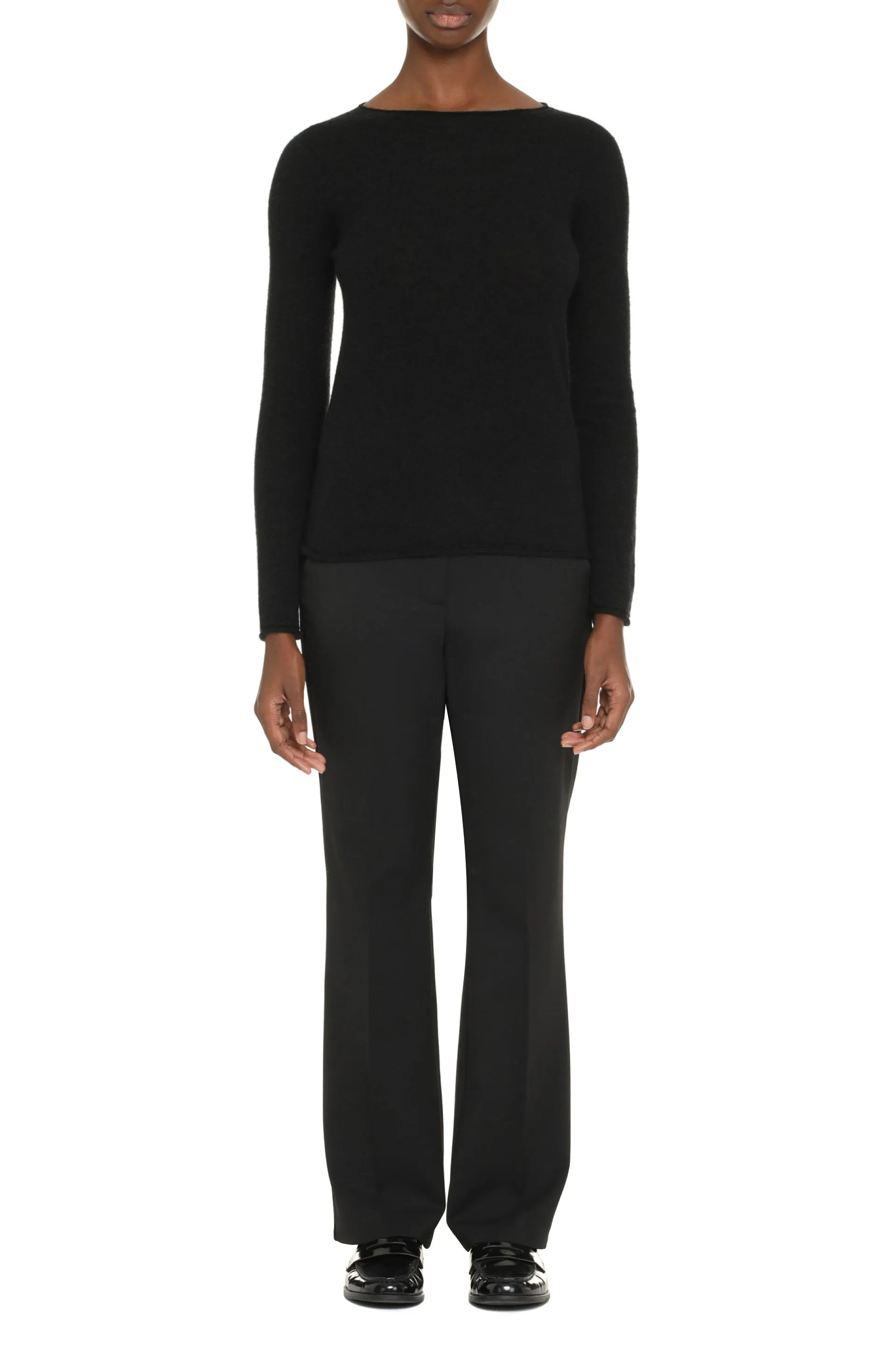 THE (Knit) - Silk-cashmere blend pullover