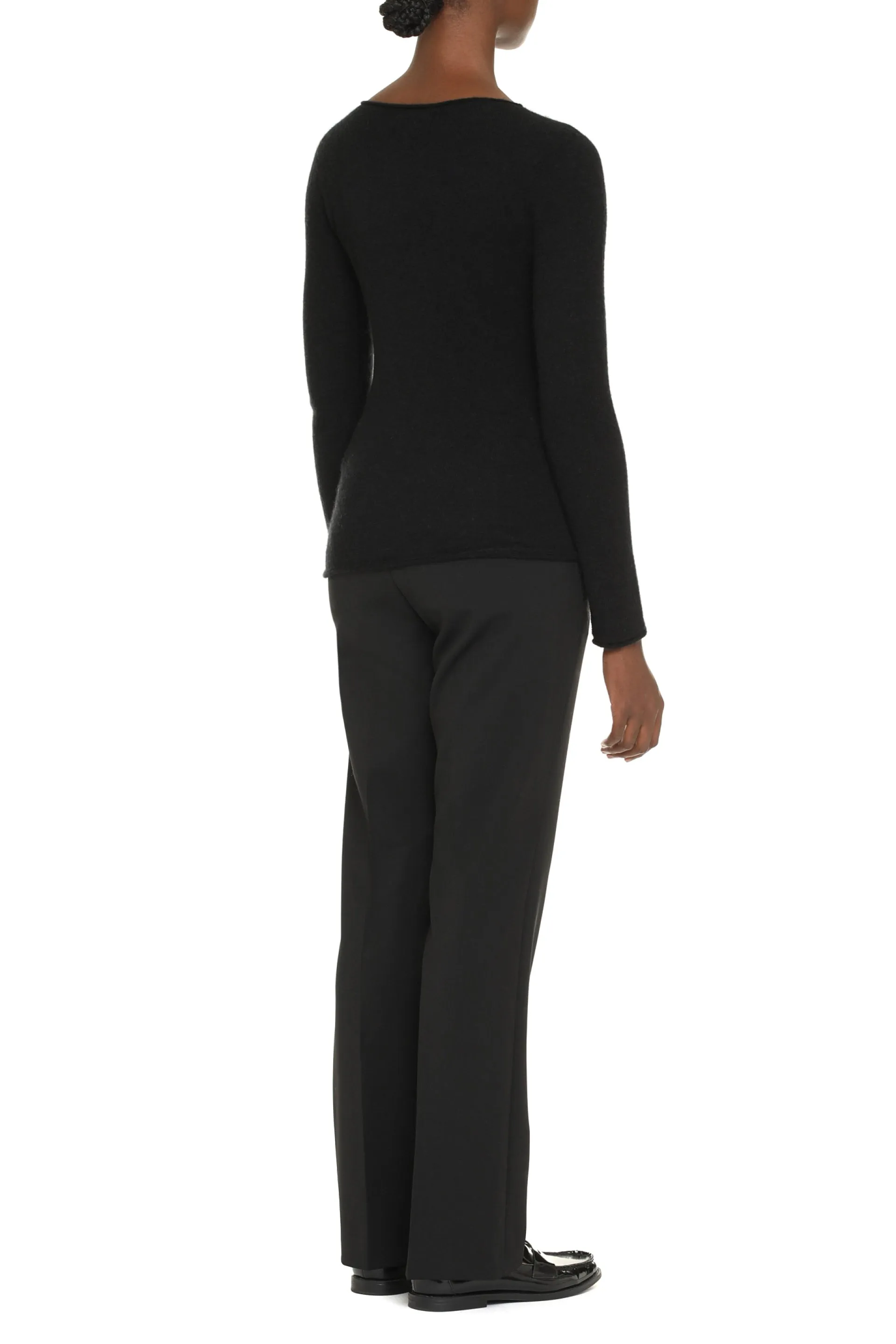 THE (Knit) - Silk-cashmere blend pullover