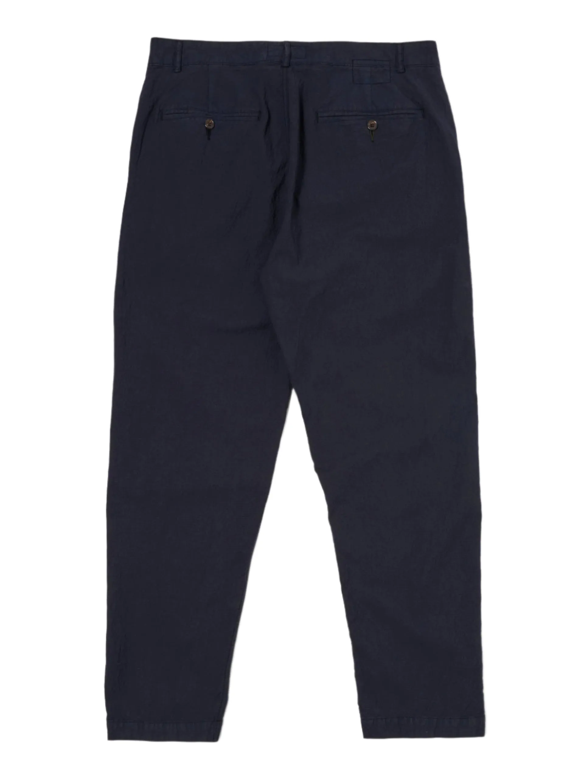 Universal Works Military Chino Seersucker II Navy