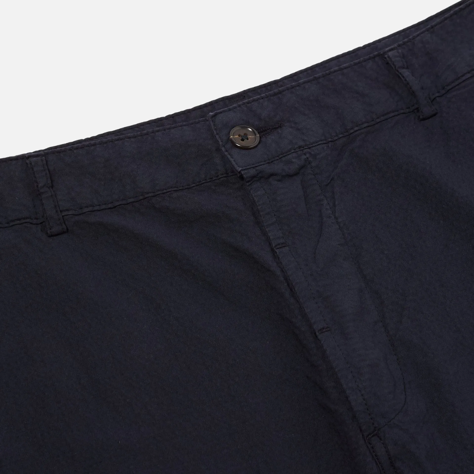 Universal Works Military Chino Seersucker II Navy