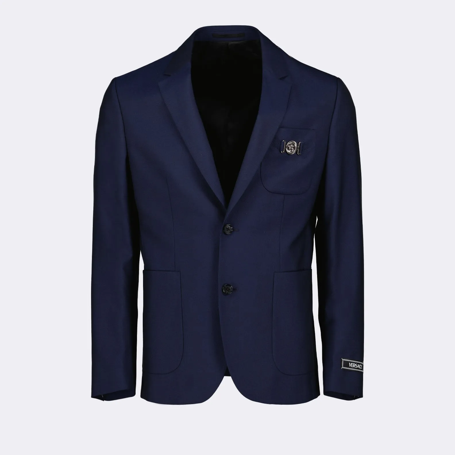 Versace Navy Blue Blazer