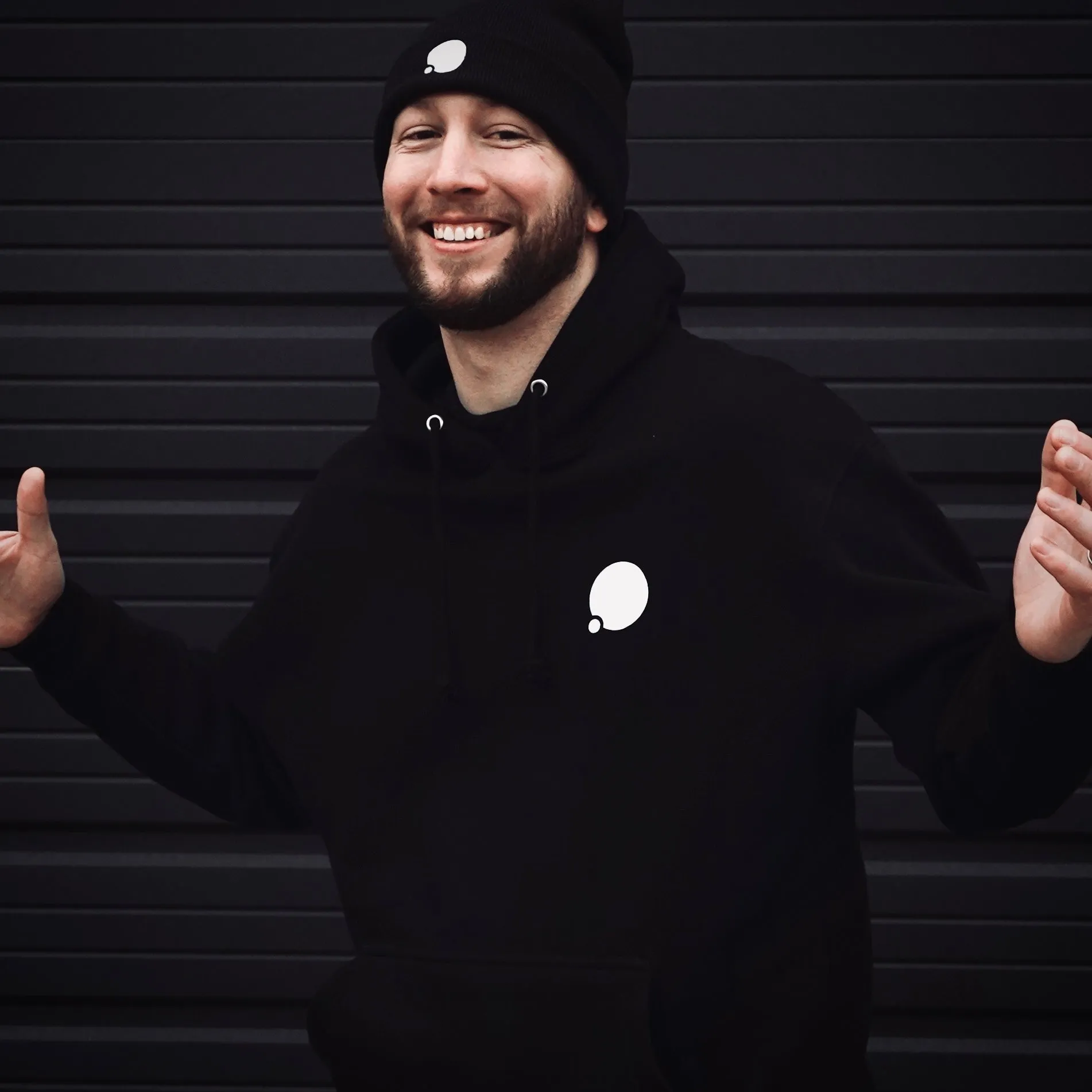 Vision Love Hoodie (Black)