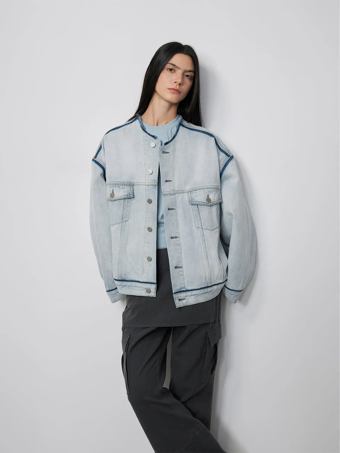 Washed Denim Jacket