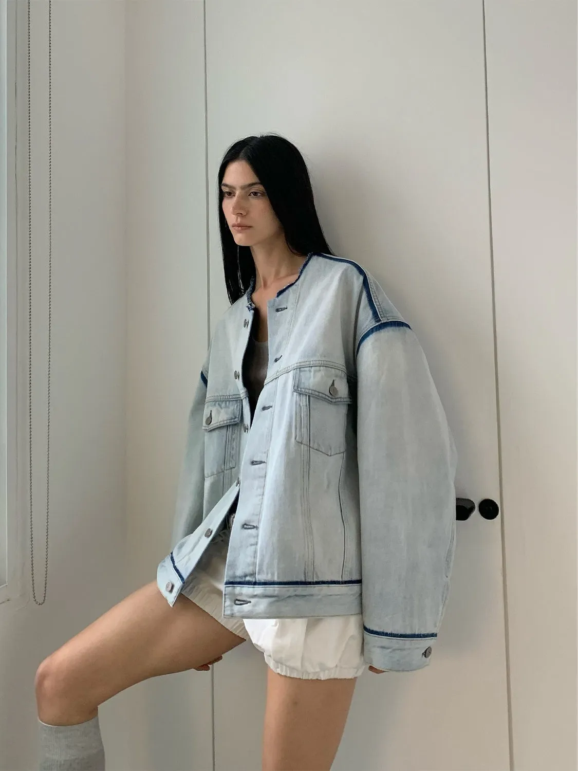 Washed Denim Jacket