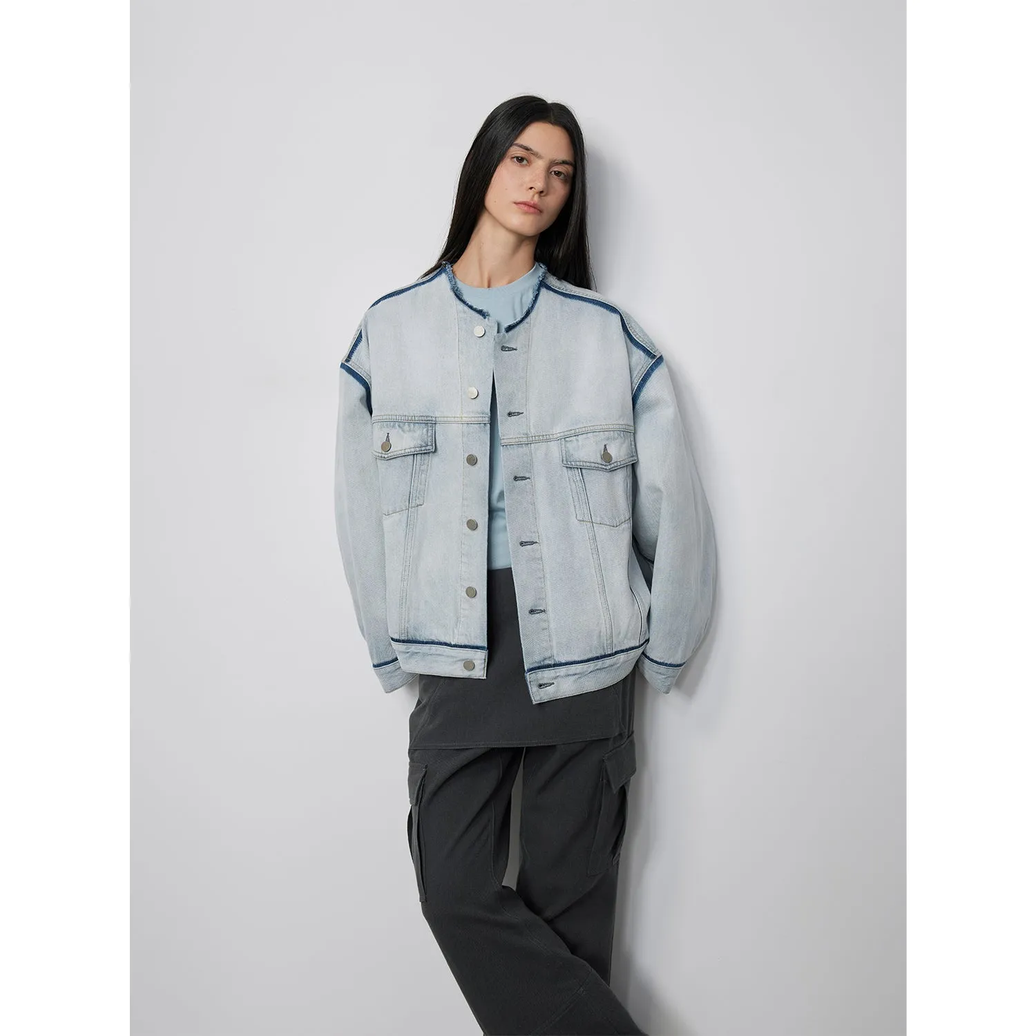 Washed Denim Jacket