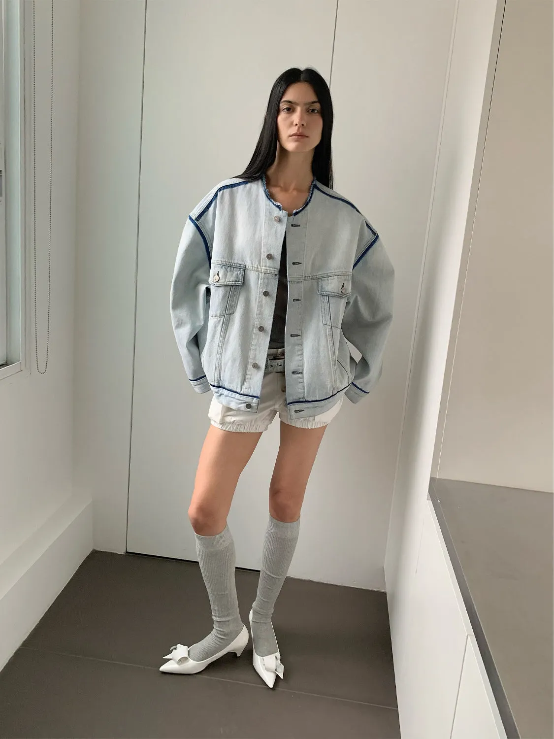 Washed Denim Jacket