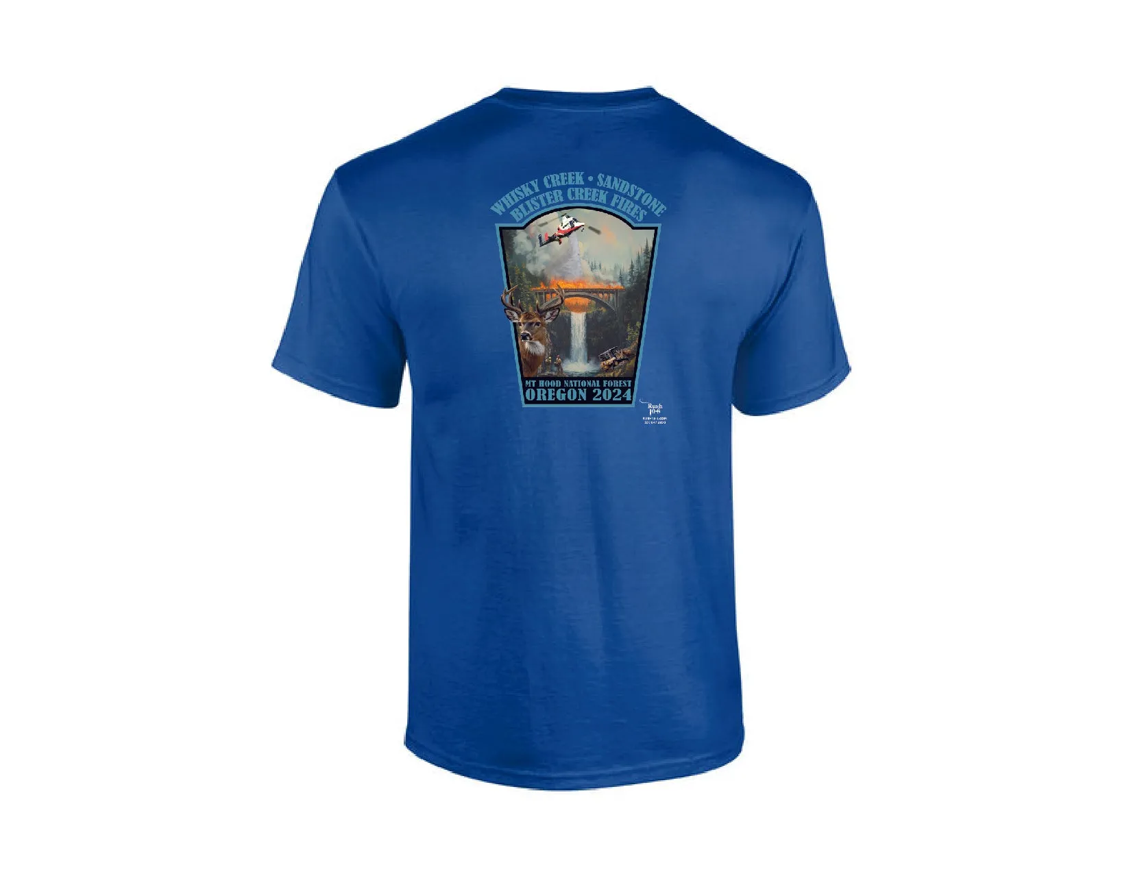 WHISKY CREEK * SANDSTONE * BLISTER CREEK FIRES YOUTH FIRE SHIRT