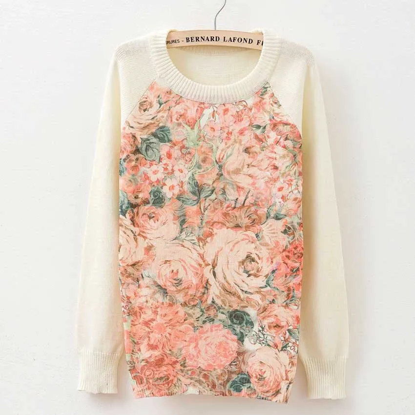 winter Knitwears women sweaters and pullovers fashion Panda/Tiger print Harajuku Sweaters pull femme pullovers