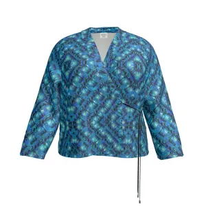 Wrap Blazer (Her/Muliebris)(Sugar Stick Twirl {Elder Gift} Cuffs & Blue Logo@Alchemic) RJSTHW2023 RJS