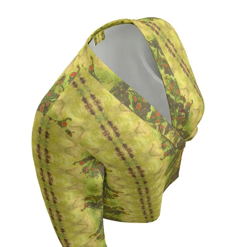 Wrap Blazer (Her/Muliebris)(WindSong Flower) RJSTH@Fabric#2 RJSTHW2023 RJS